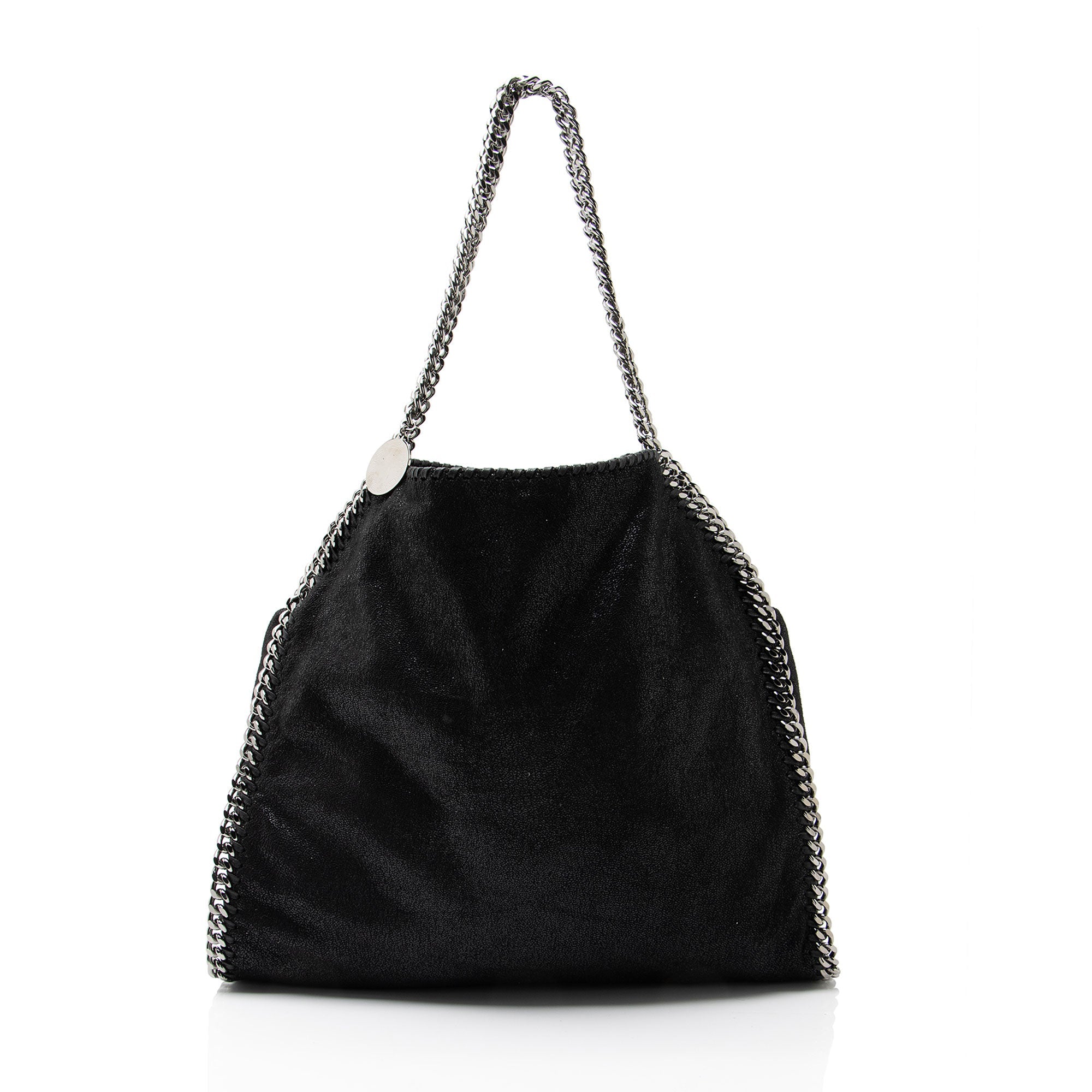 Stella McCartney Shaggy Deer Falabella Fold Over Tote