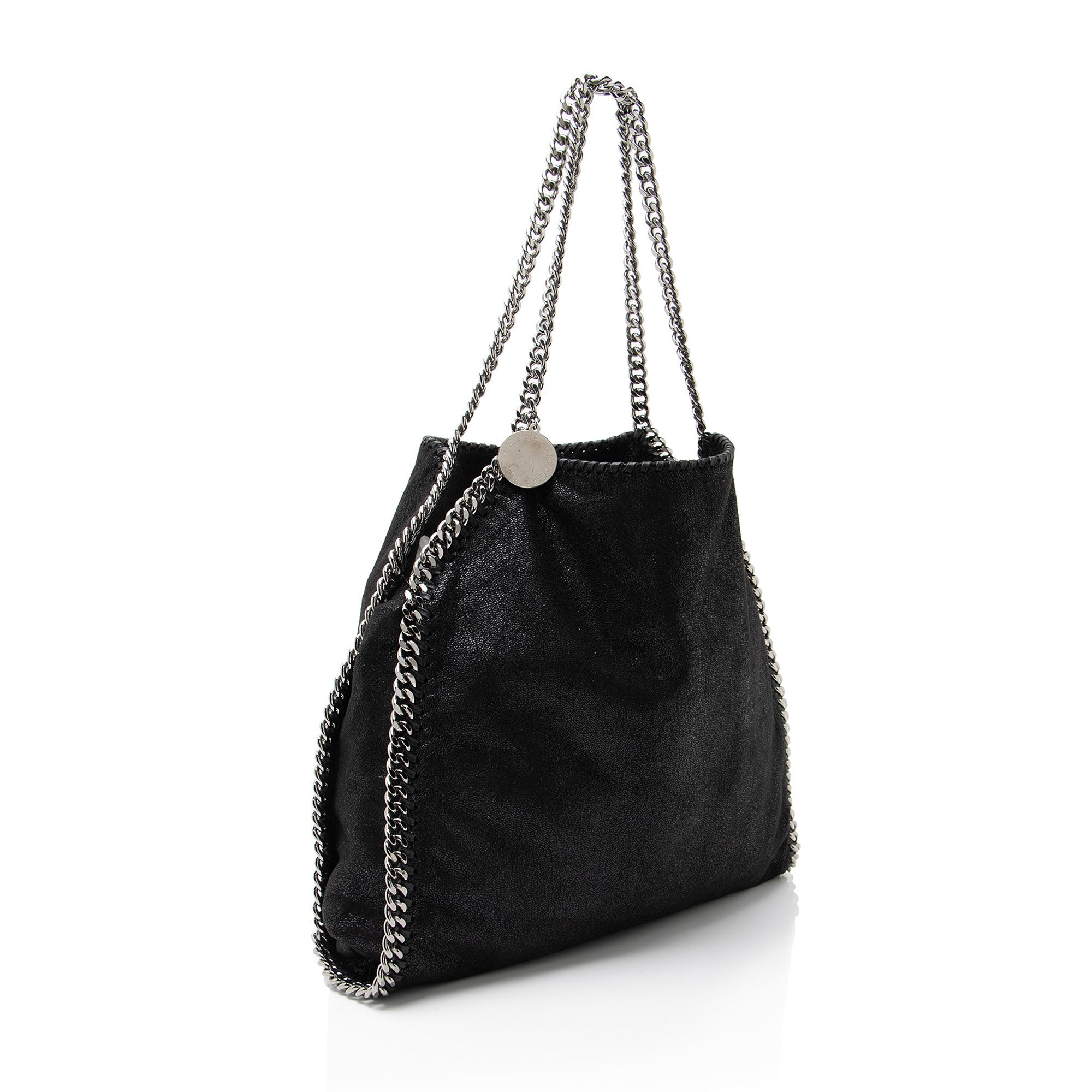 Stella McCartney Shaggy Deer Falabella Fold Over Tote