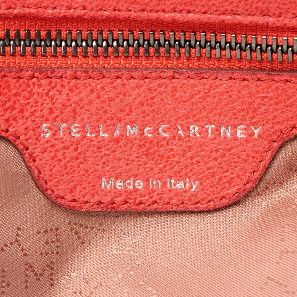 Stella McCartney Shaggy Deer Falabella Fold Over Tote