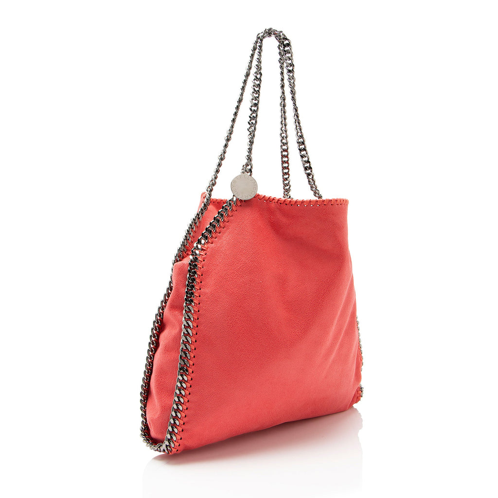 Stella McCartney Shaggy Deer Falabella Fold Over Tote