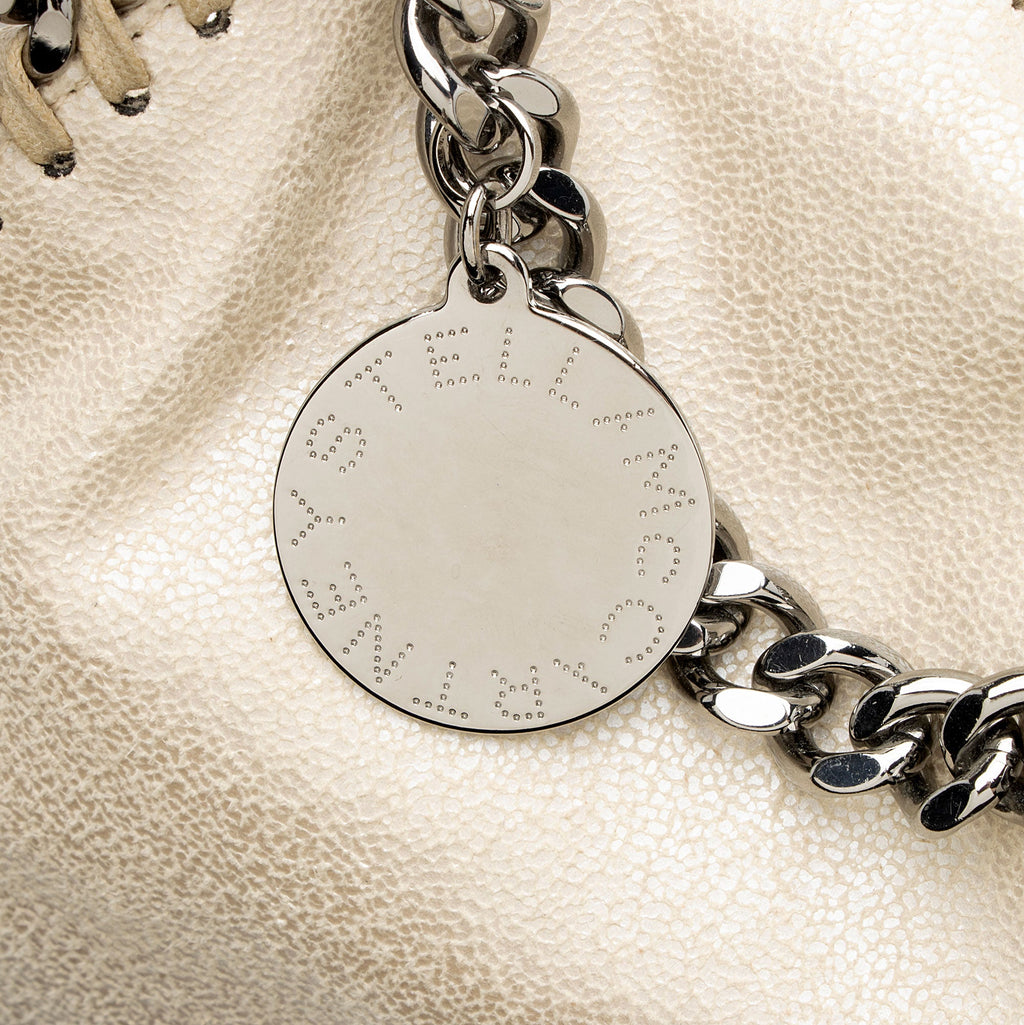 Stella McCartney Shaggy Deer Falabella Fold Over Tote