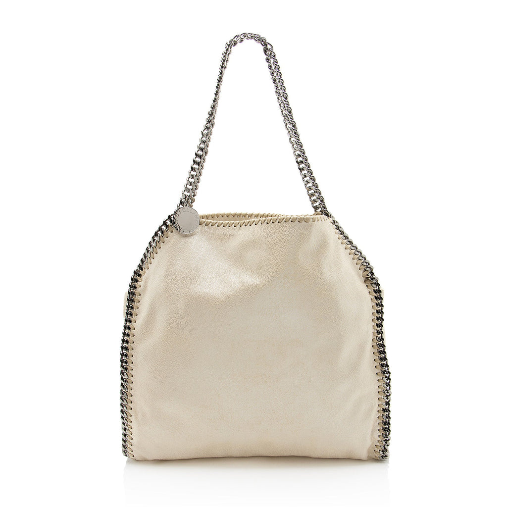 Stella McCartney Shaggy Deer Falabella Fold Over Tote