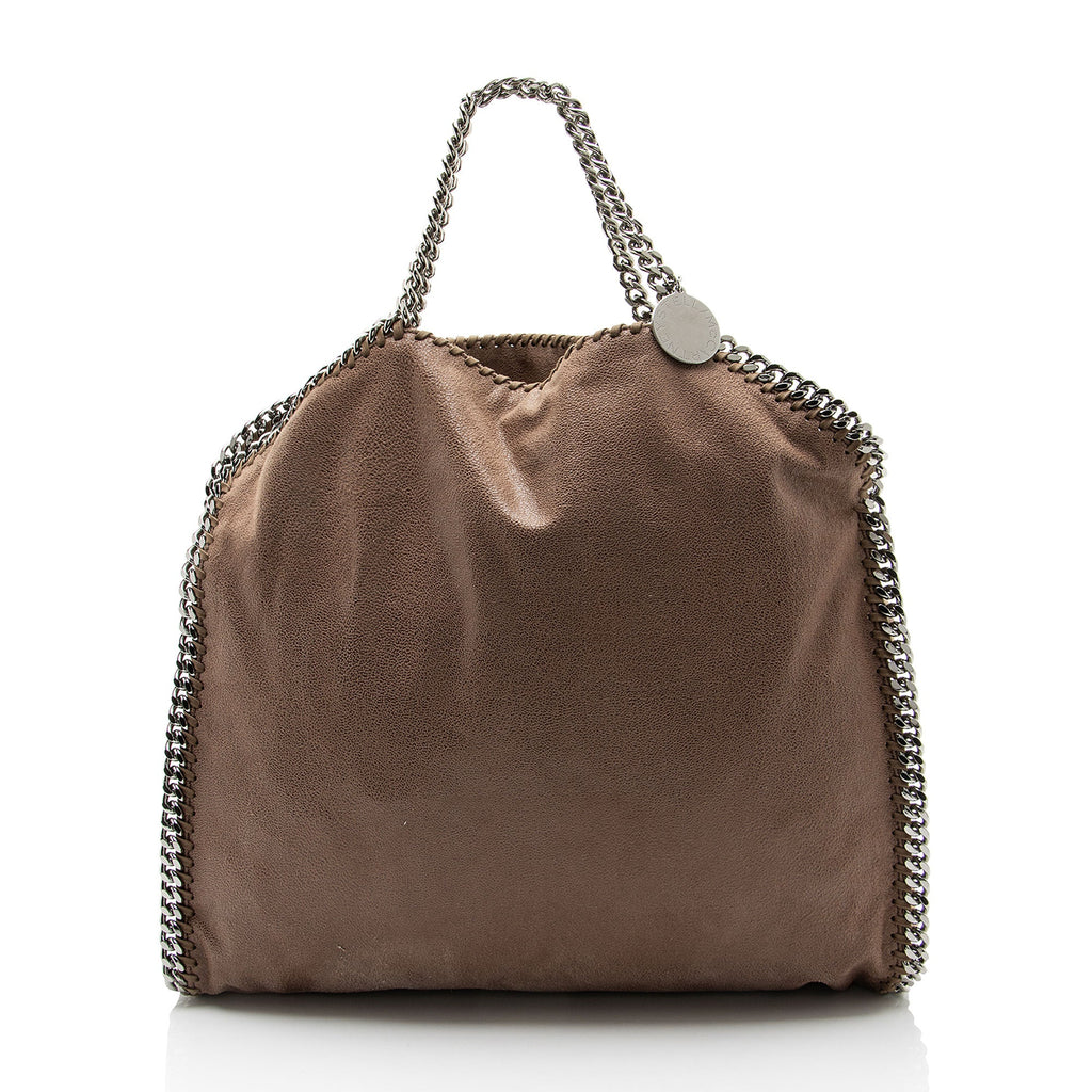 Stella McCartney Shaggy Deer Falabella Fold Over Tote