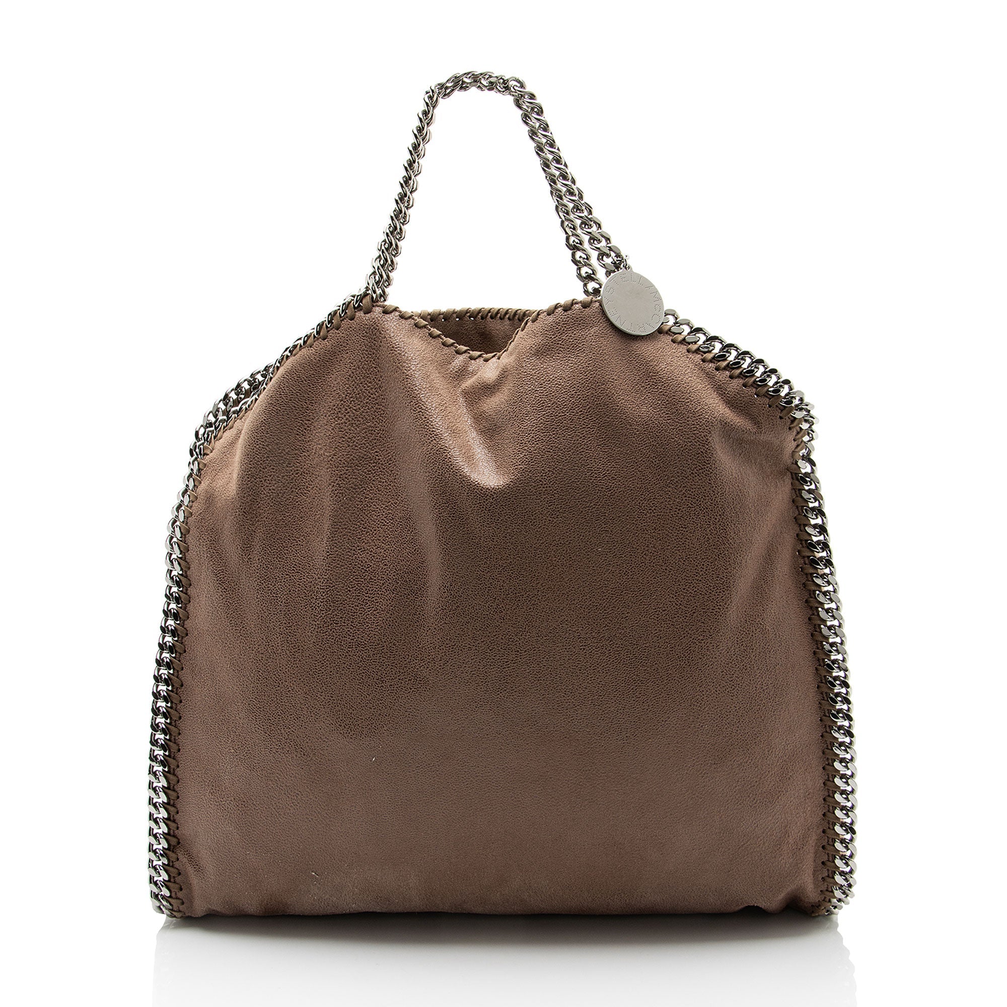 Stella McCartney Shaggy Deer Falabella Fold Over Tote