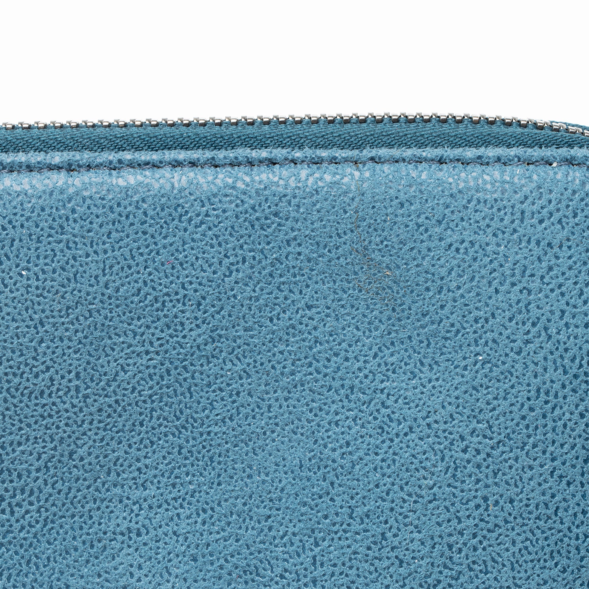Stella McCartney Shaggy Deer Falabella Zip Around Wallet