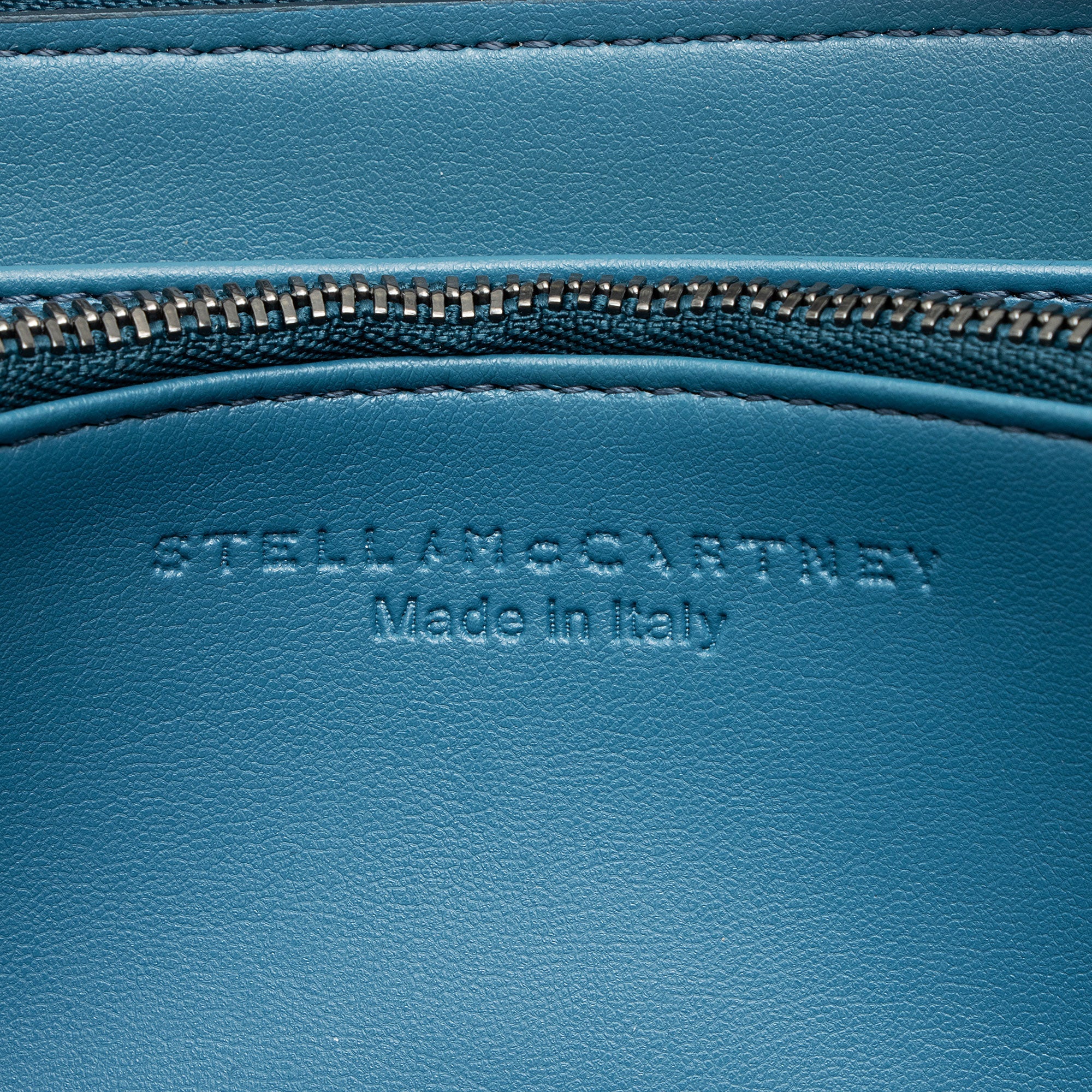 Stella McCartney Shaggy Deer Falabella Zip Around Wallet