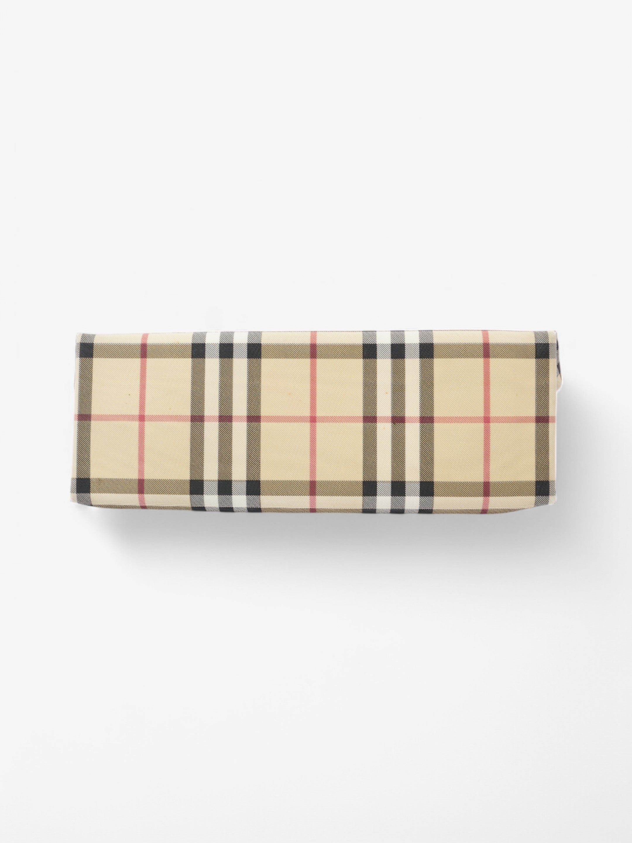 Burberry Check Tote Nova Check / Black Canvas