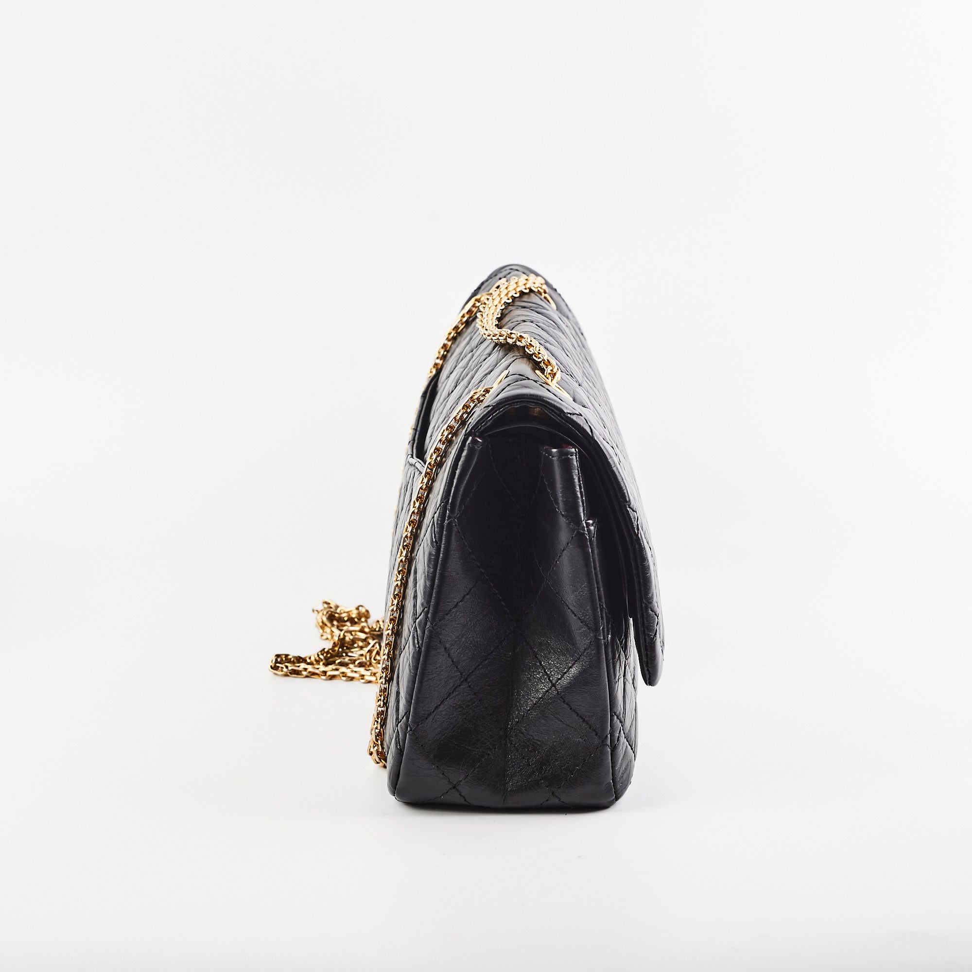 Chanel Reissue Maxi 227 Black Shoulder Bag