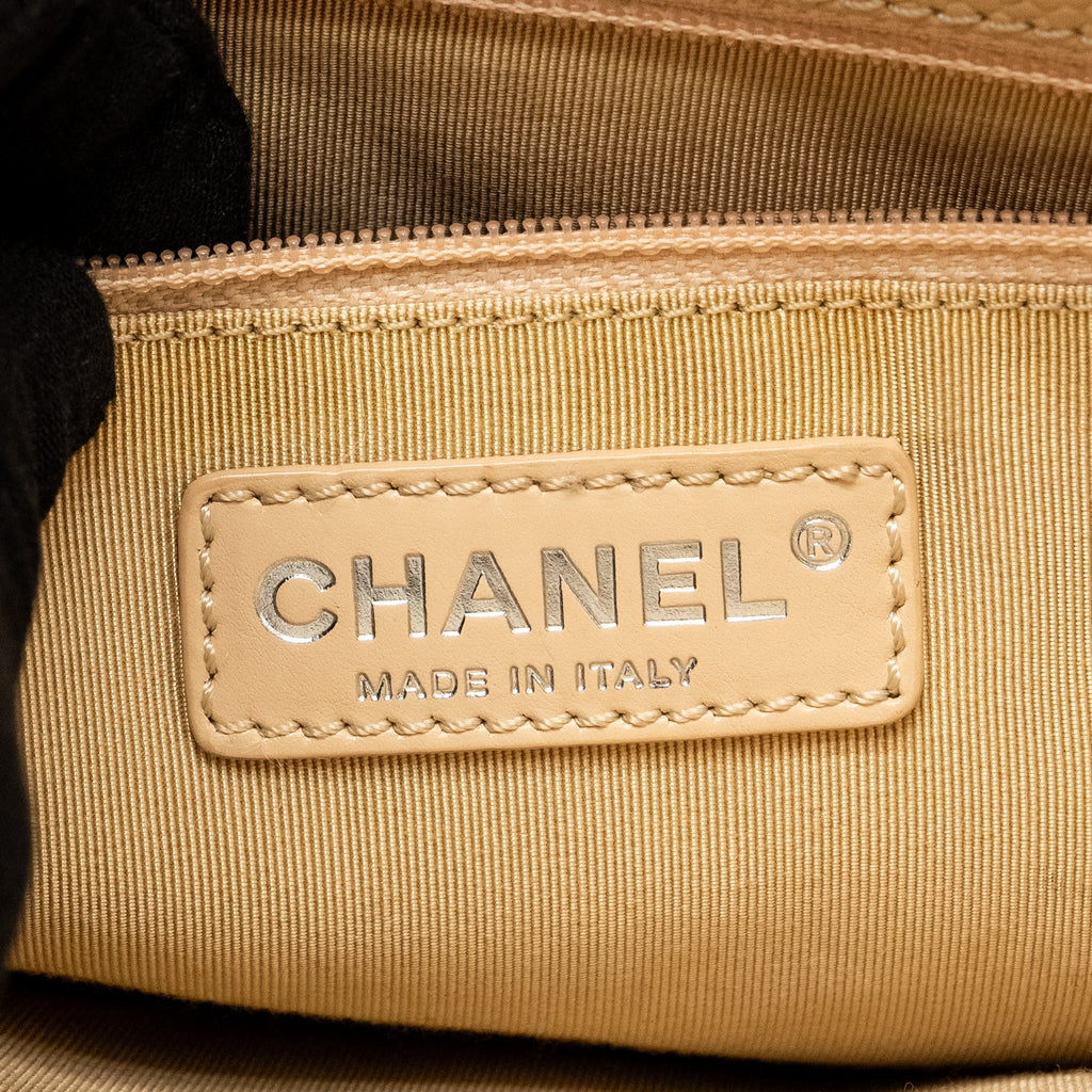 Chanel Grand Shopping Tote Bag Caviar Beige