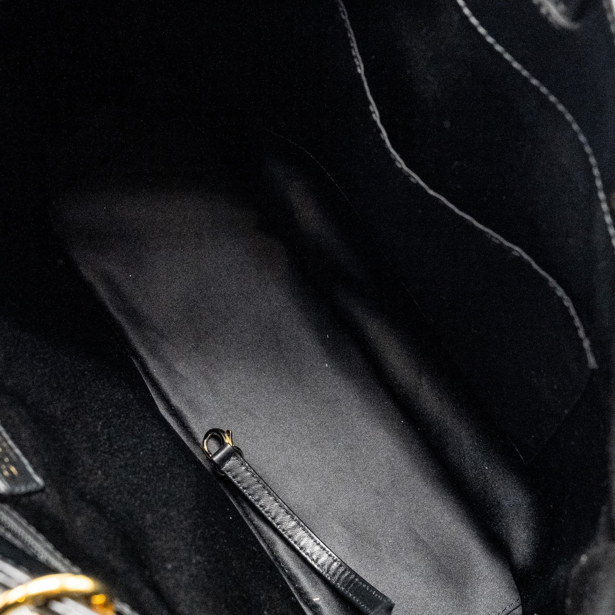 Chanel Petit Shopping Tote Bag Caviar Black