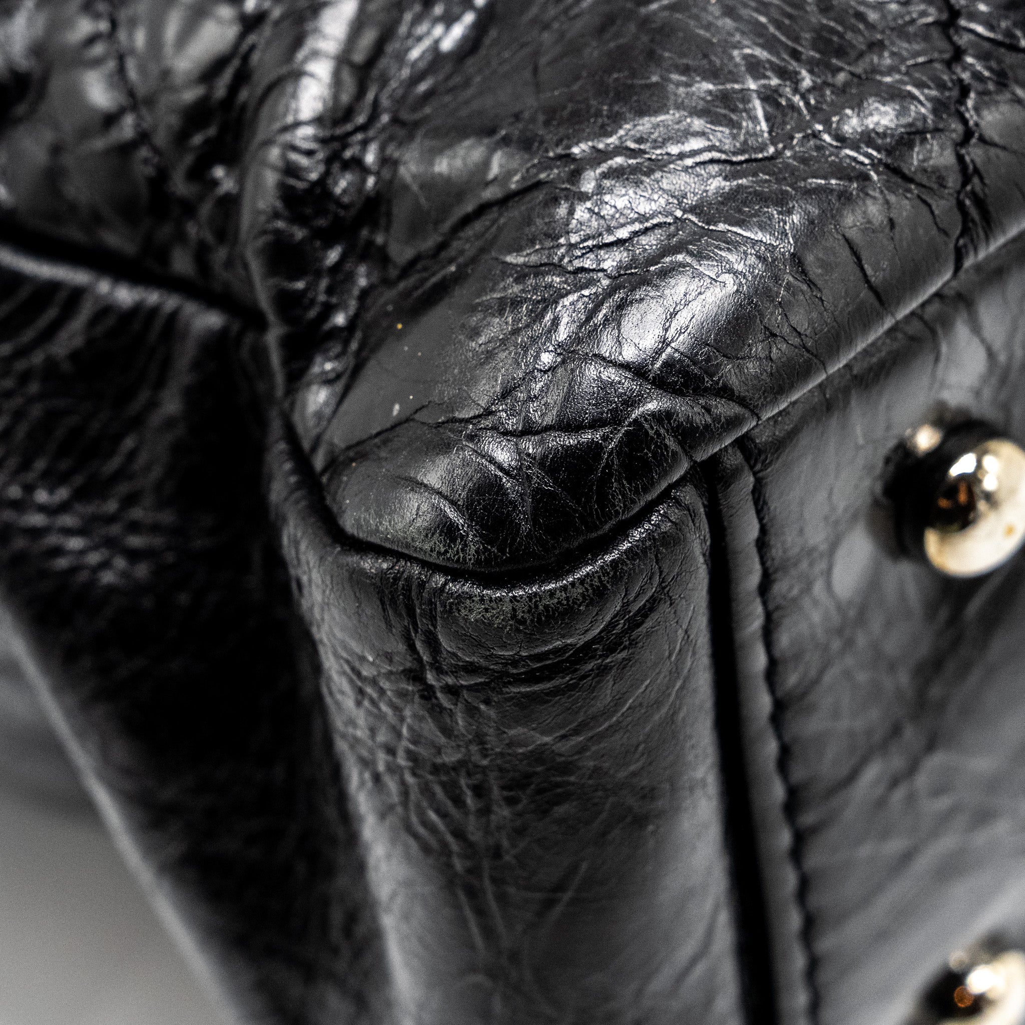 Chanel Portobello Tote Bag Calfskin/Tweed Black/Grey