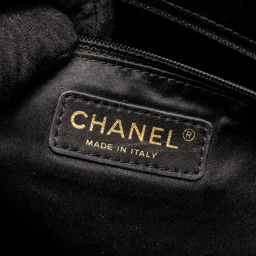 Chanel Grand Shopping Tote Bag XL Caviar Black
