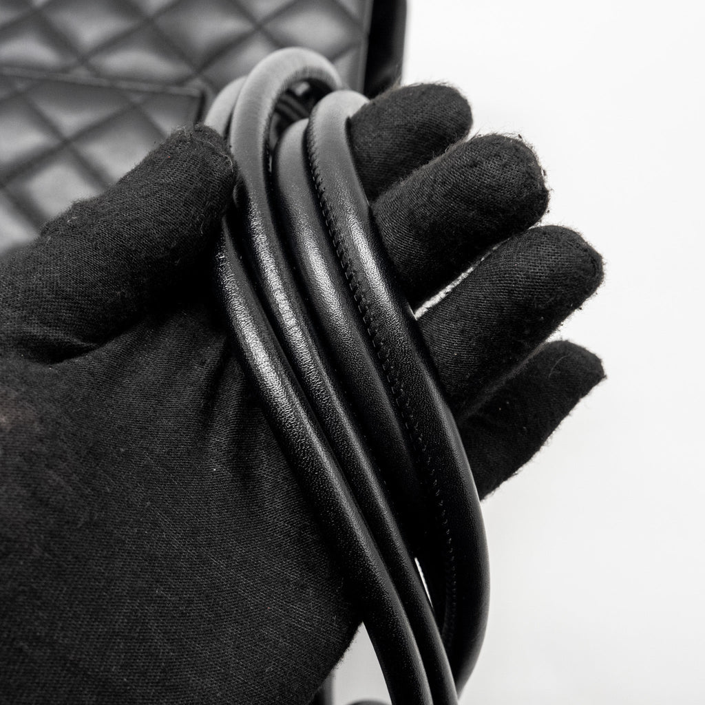 Chanel Cambon Ligne Tote Bag calfskin Black