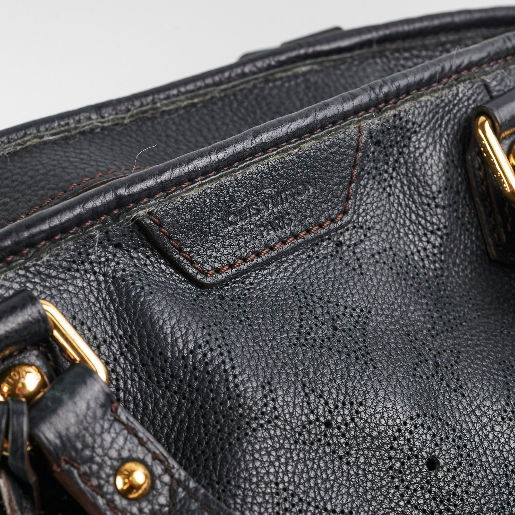 Louis Vuitton Mahina Tote Black