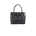 Chanel Medallion Tote Black