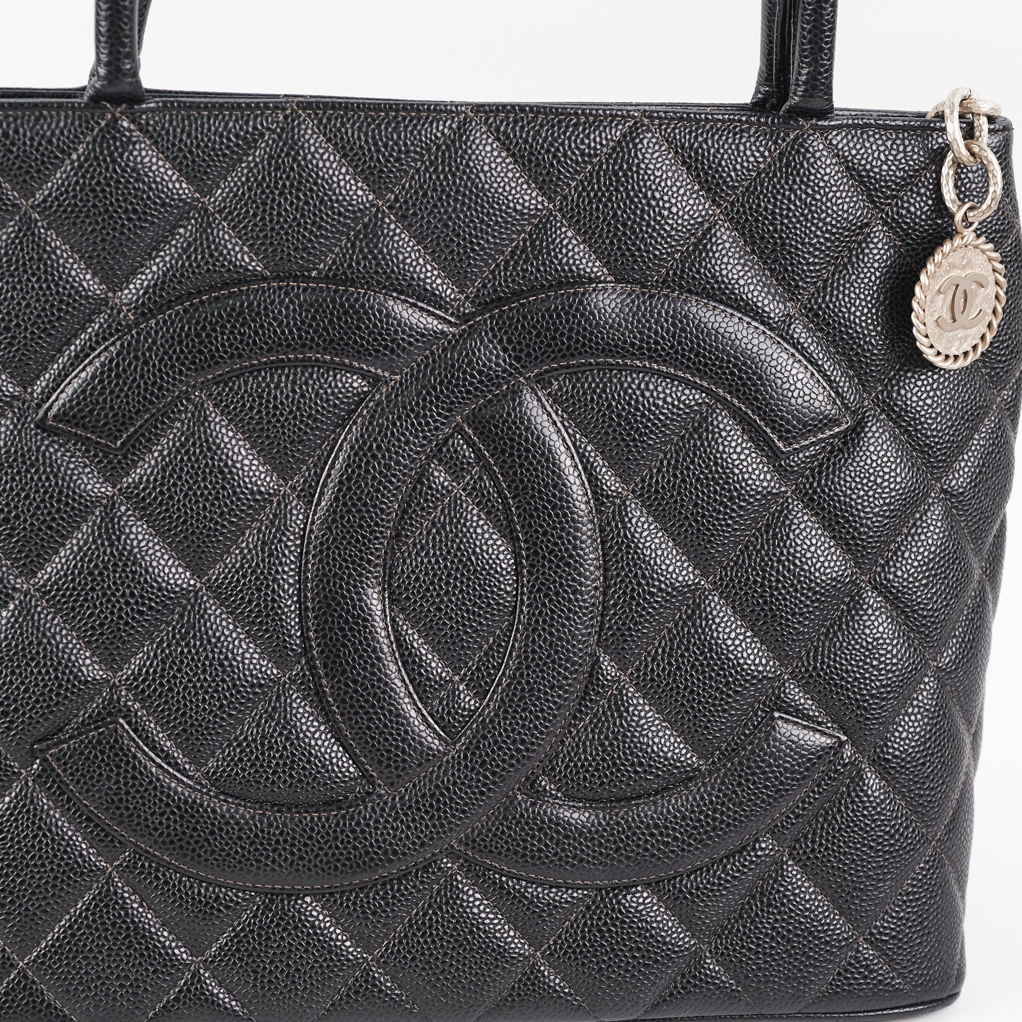 Chanel Medallion Tote Black