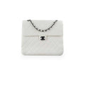 Chanel Matelasse Shoulder Bag White