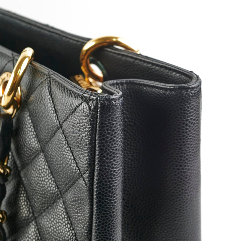 Chanel Grand Shopping Tote GST Caviar Black
