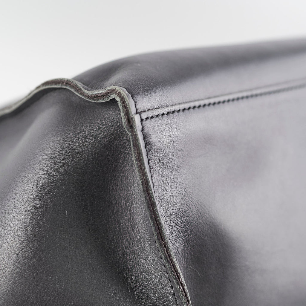 Celine Big Bag Leather Tote Calfskin Dark Grey