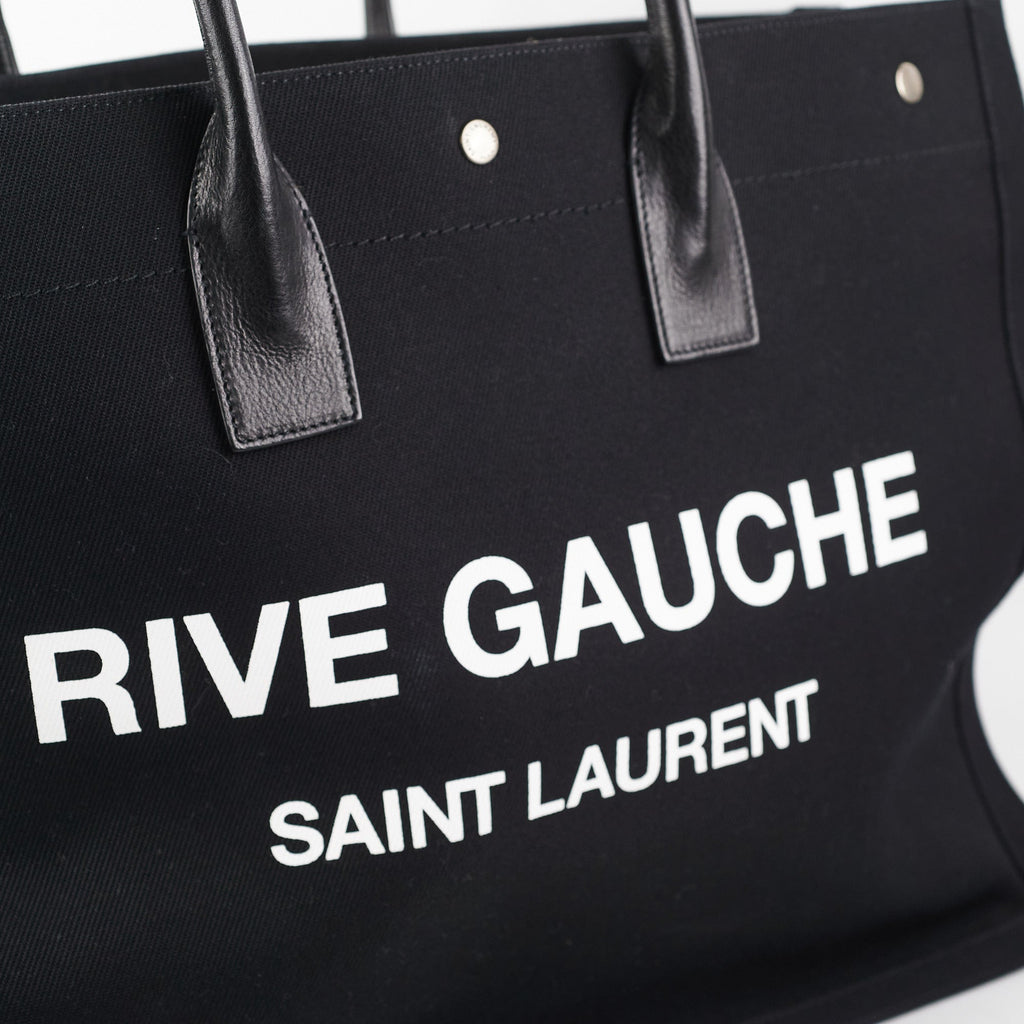 Saint Laurent Rive Gauche Tote Black