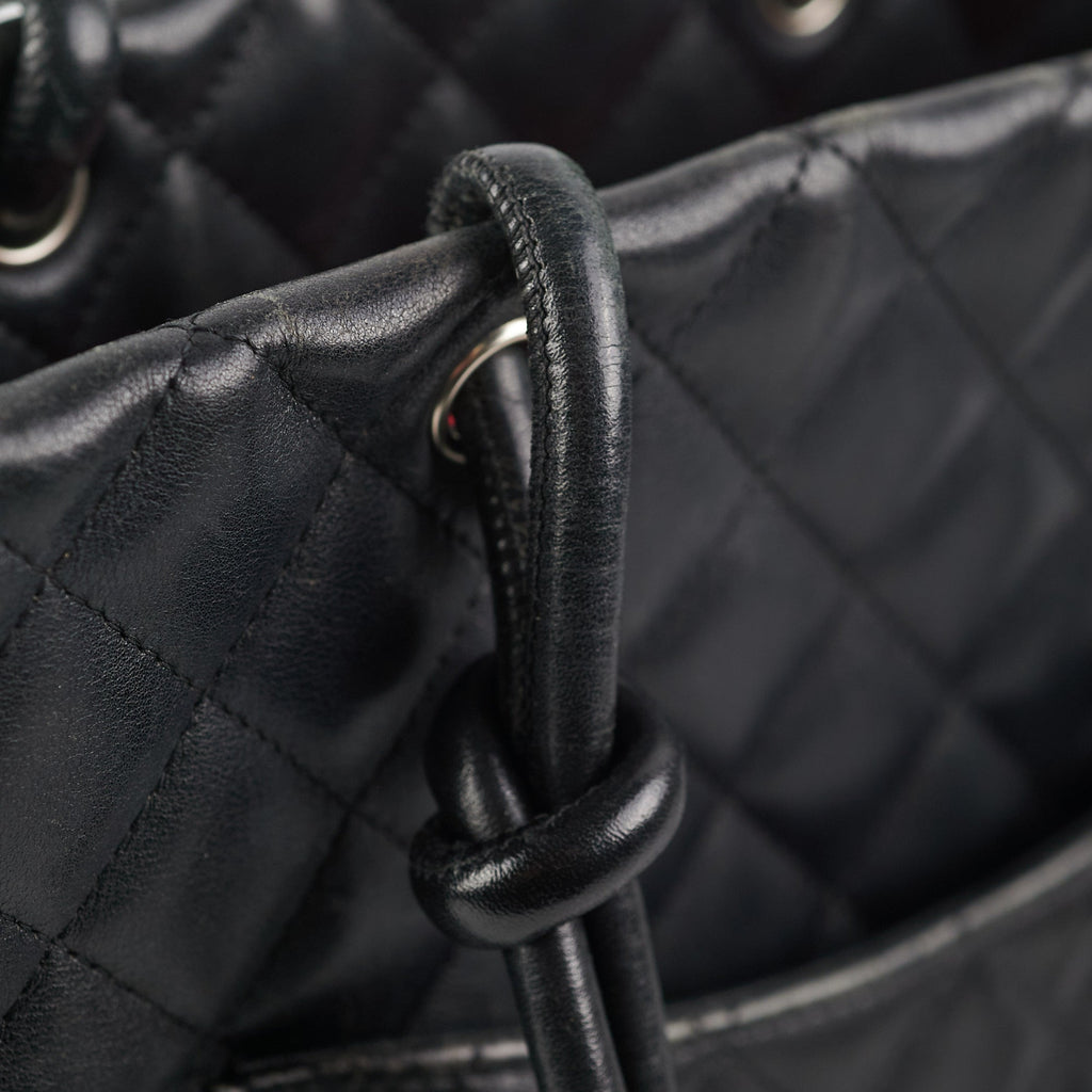 Chanel Cambon Ligne Tote Medium Black
