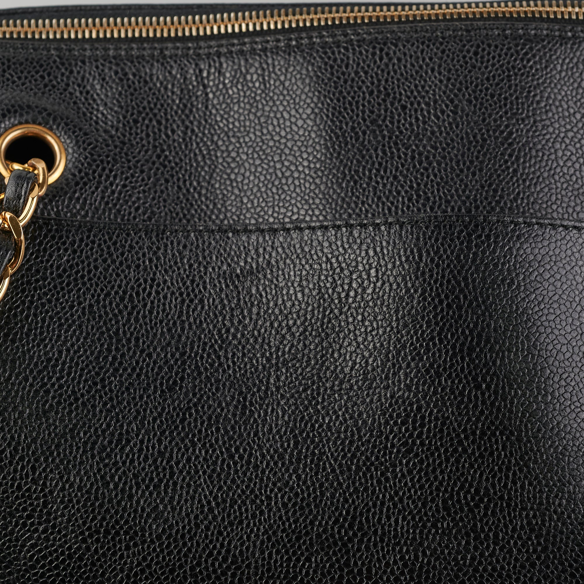 Chanel Vintage Caviar Tote Bag