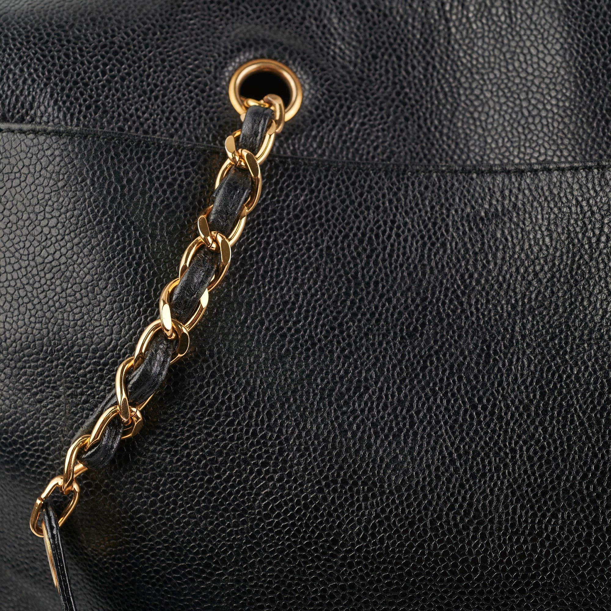 Chanel Vintage Caviar Tote Bag