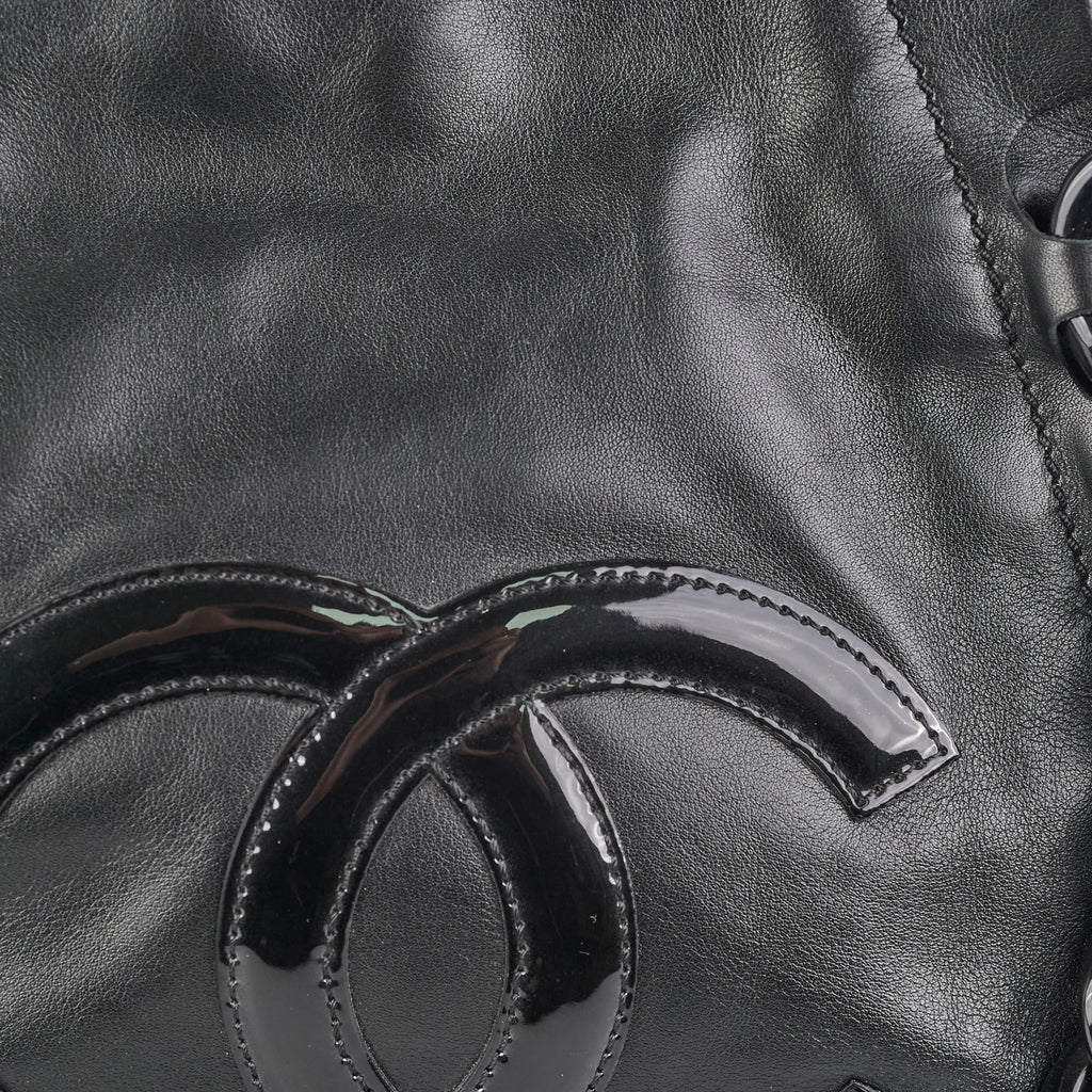 Chanel Resin Modern Chain Tote Black