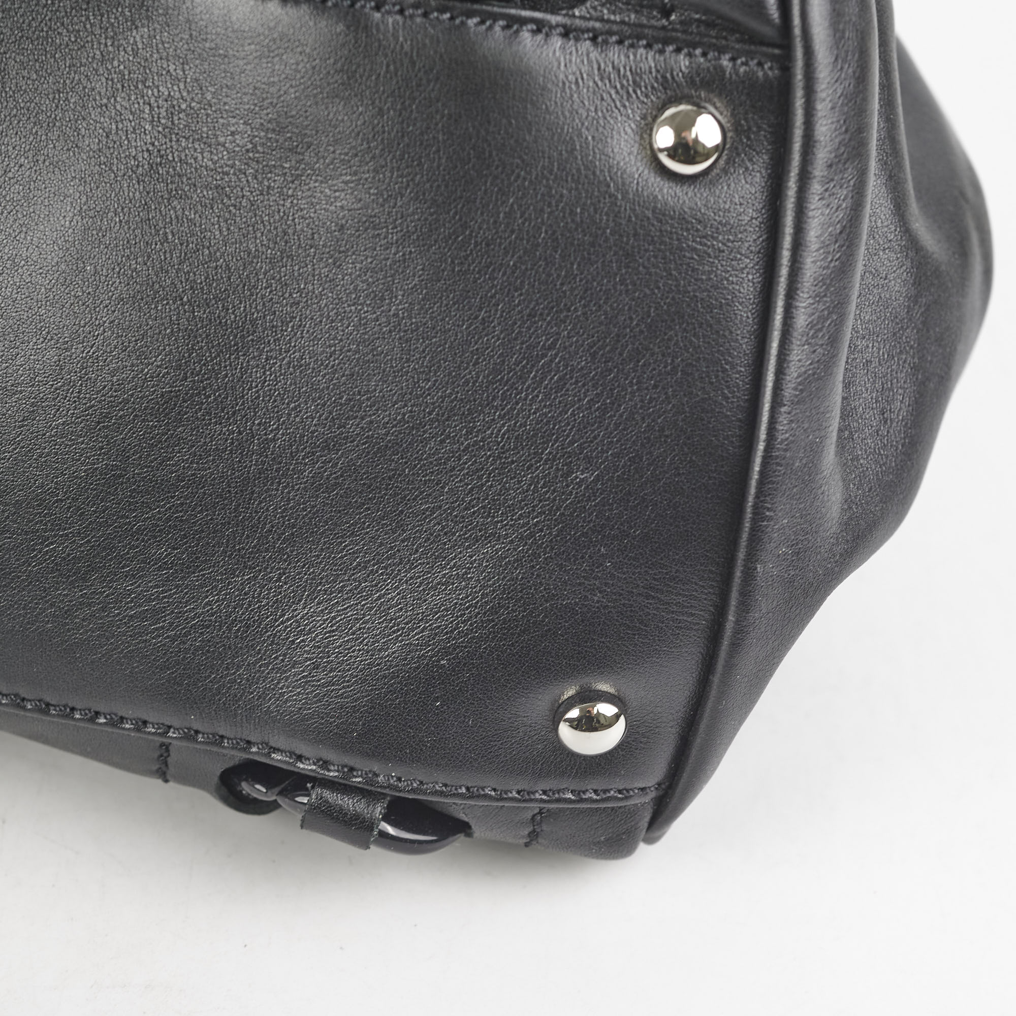 Chanel Resin Modern Chain Tote Black