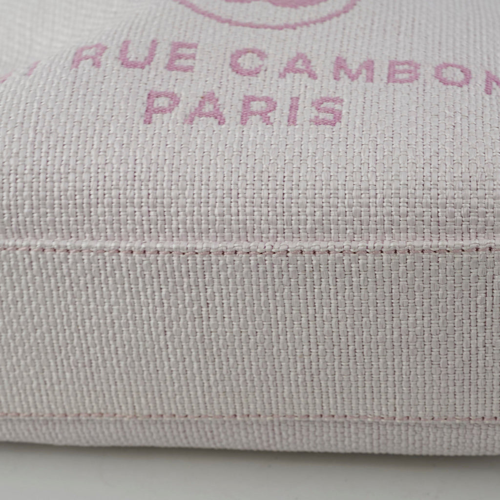 Chanel Deauville Small Tote Pink