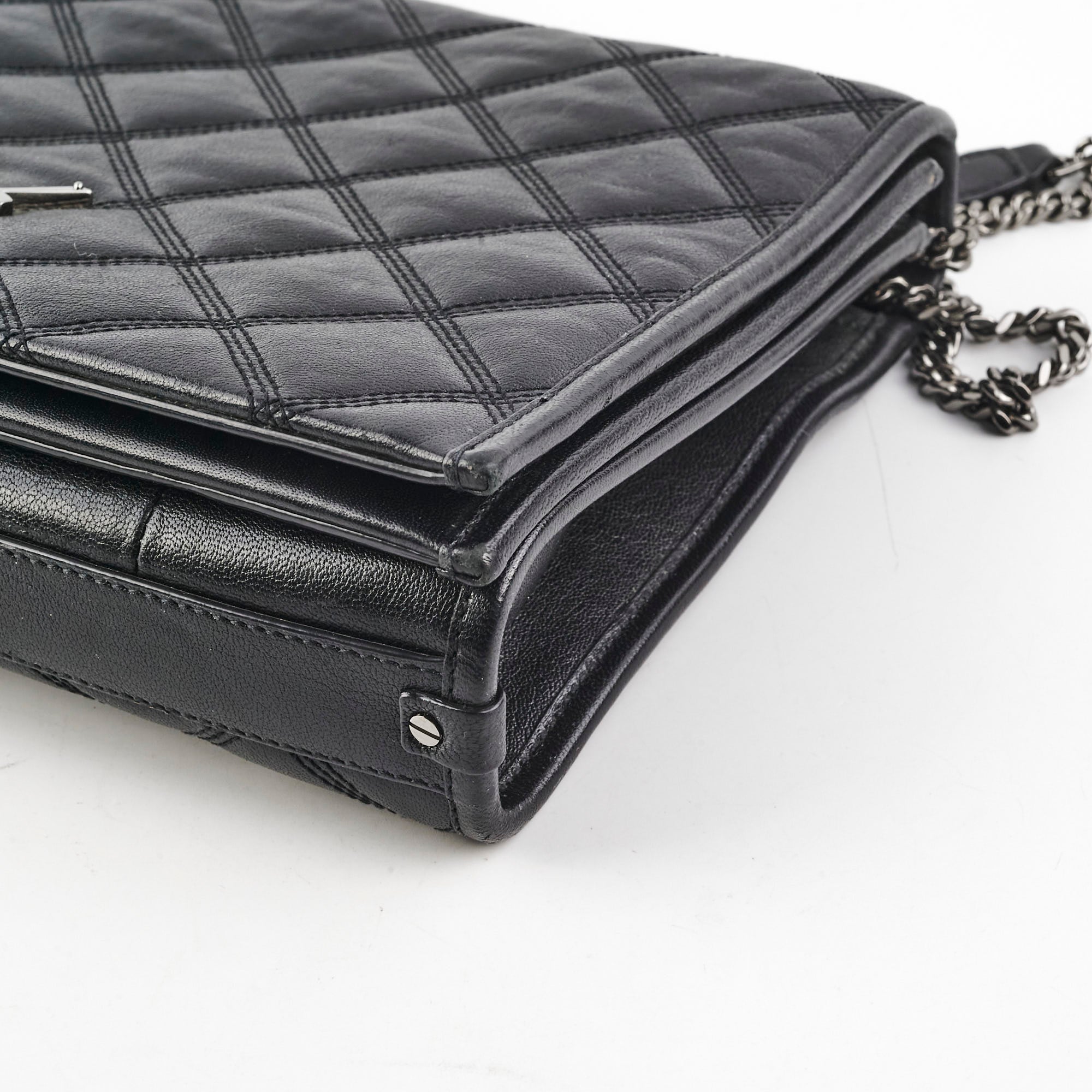Saint Laurent Shoulder Bag Black