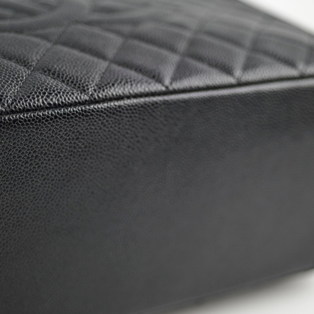 Chanel Caviar GST Grand Shopping Tote Black