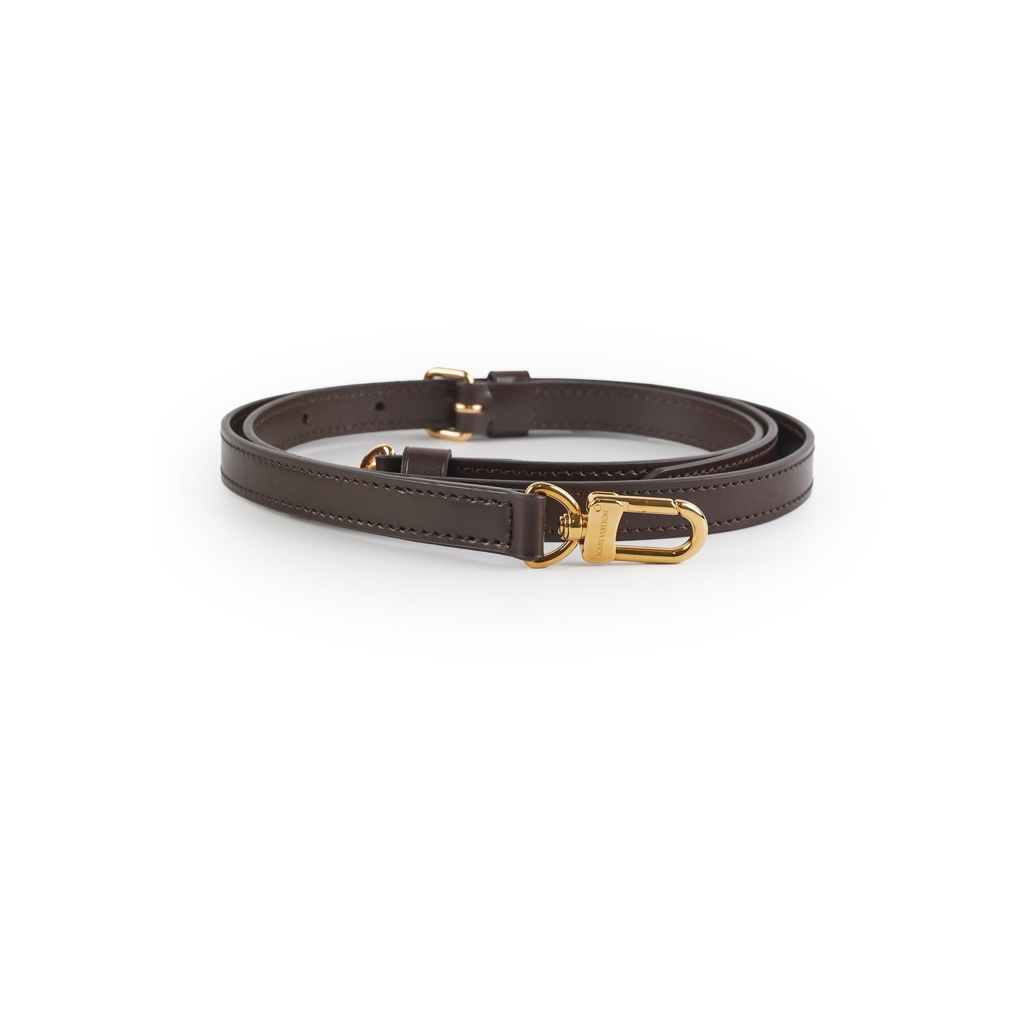Louis Vuitton 16MM Epi Ebene Adjustable Shoulder Strap
