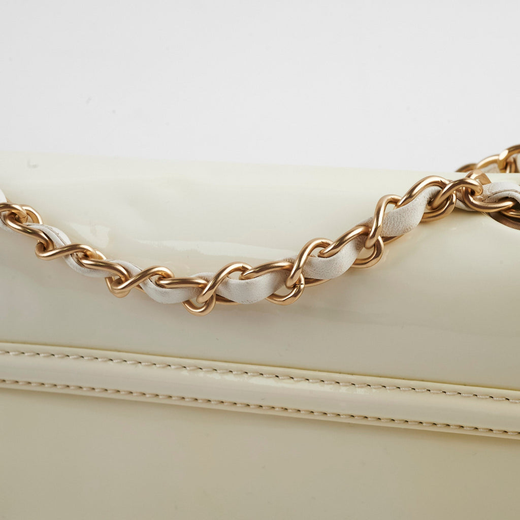 Chanel Rectangle Patent Shoulder Bag