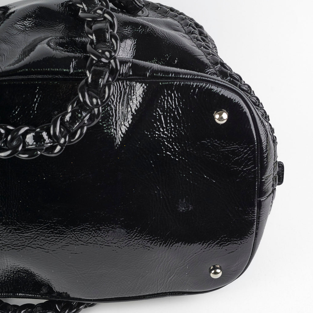 Chanel Bowling Shoulder Bag Black
