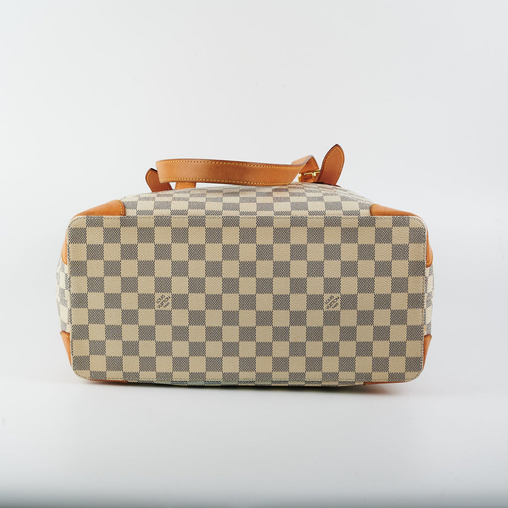 Louis Vuitton Hampstead MM Damier Azur Tote Bag