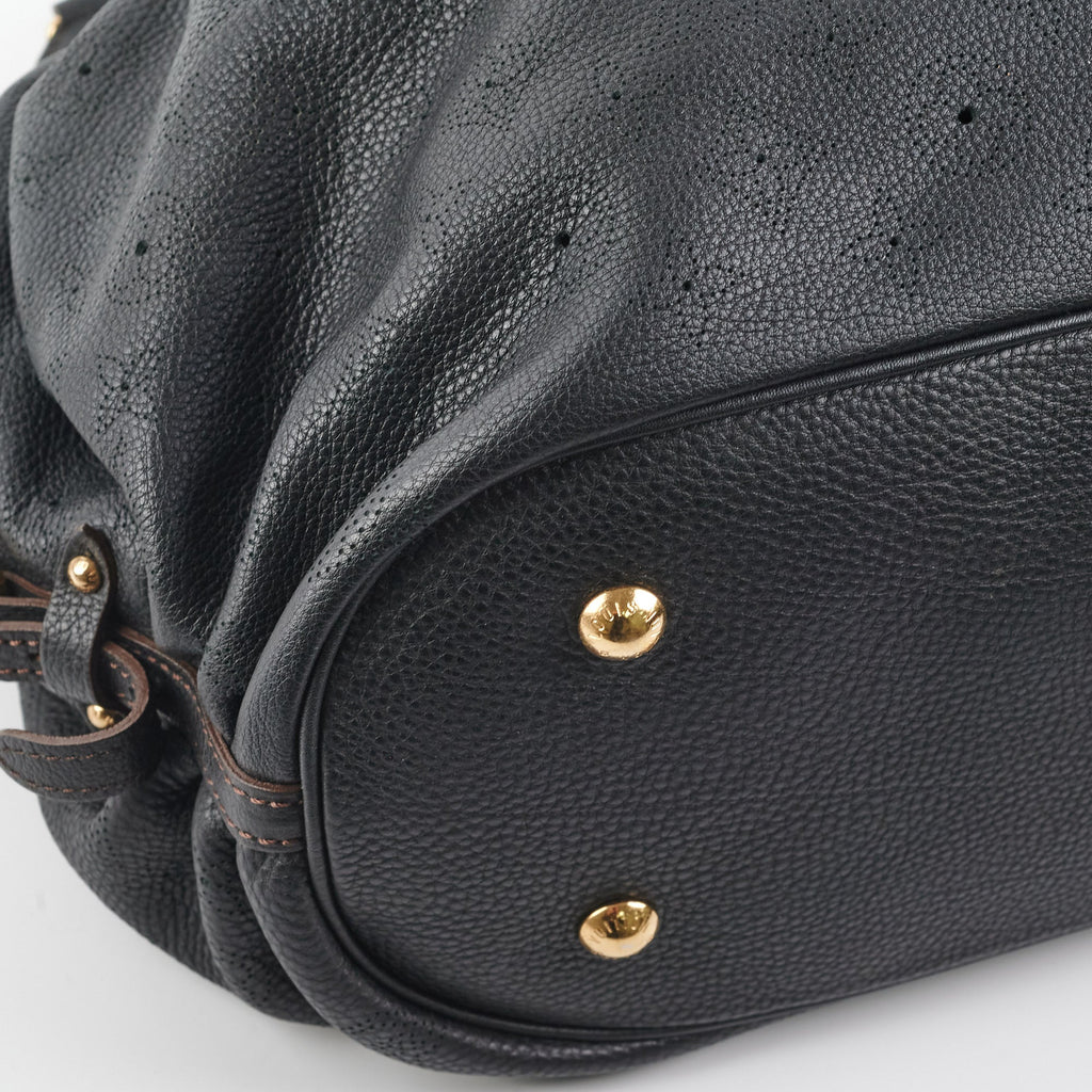 Louis Vuitton Mahina XL Monogram Black Shoulder Bag