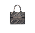 ITEM 5 - Christian Dior Small Oblique Navy Book Tote