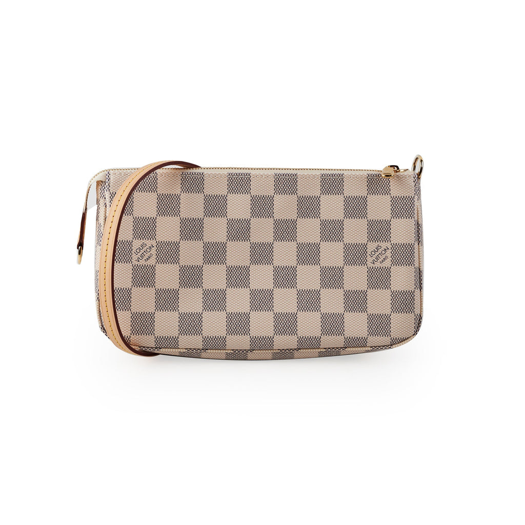 Louis Vuitton Pochette Damier Azur Shoulder Bag