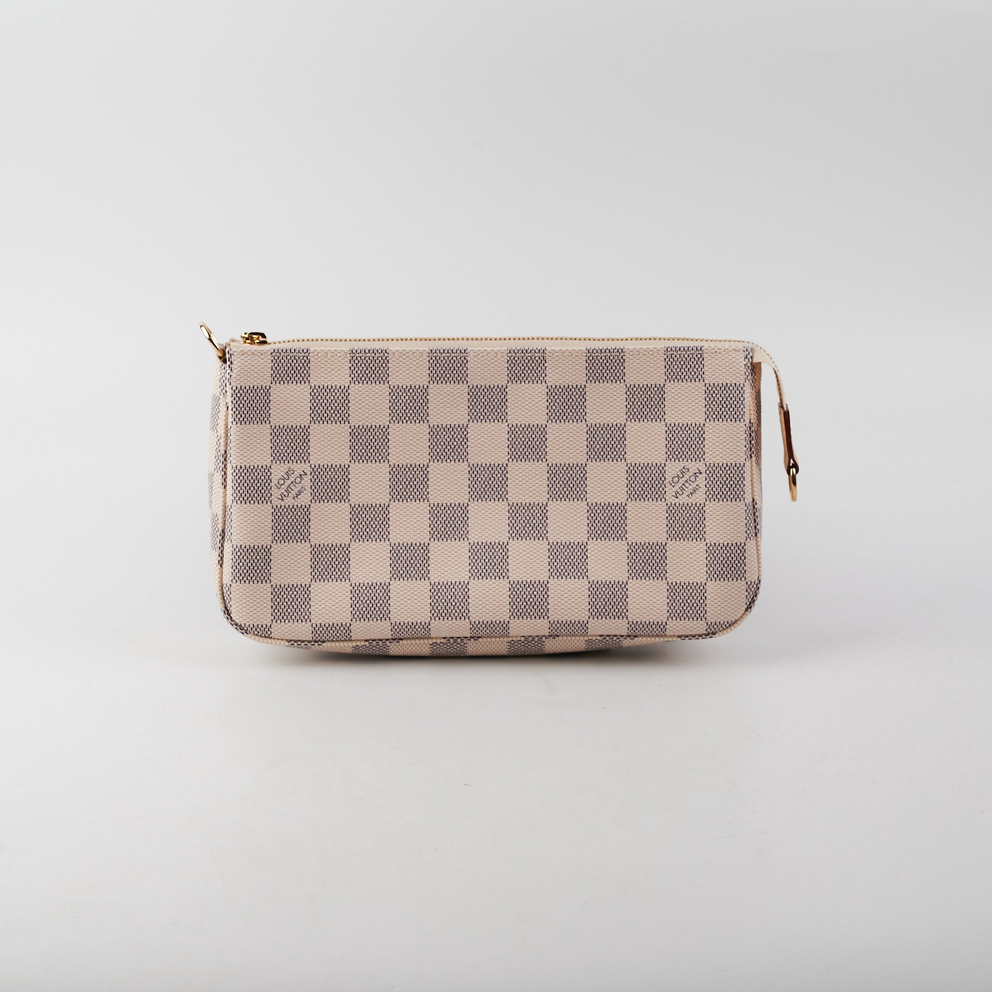 Louis Vuitton Pochette Damier Azur Shoulder Bag