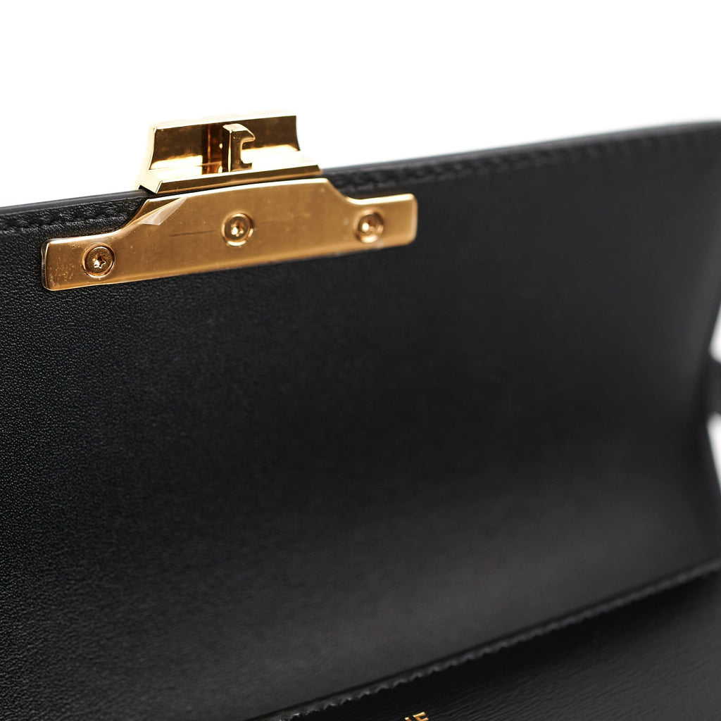 Celine Triomphe Black Shoulder Bag