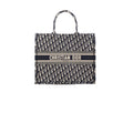 Christian Dior Book Tote Large Oblique Navy