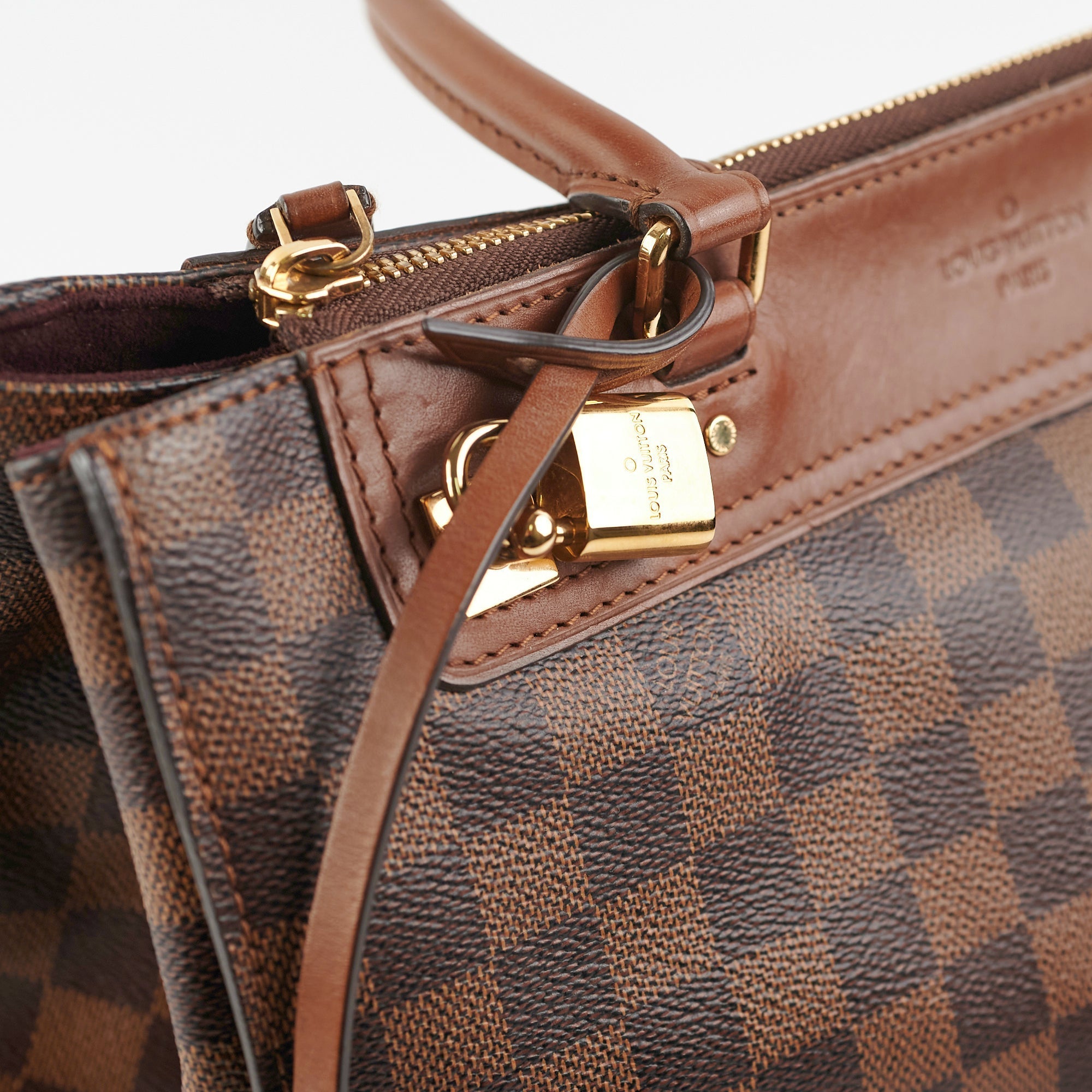 Louis Vuitton PM Greenwich Damier Ebene Shoulder Handbag