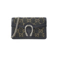 Gucci Dionysus Super Mini GG Shoulder Bag Black