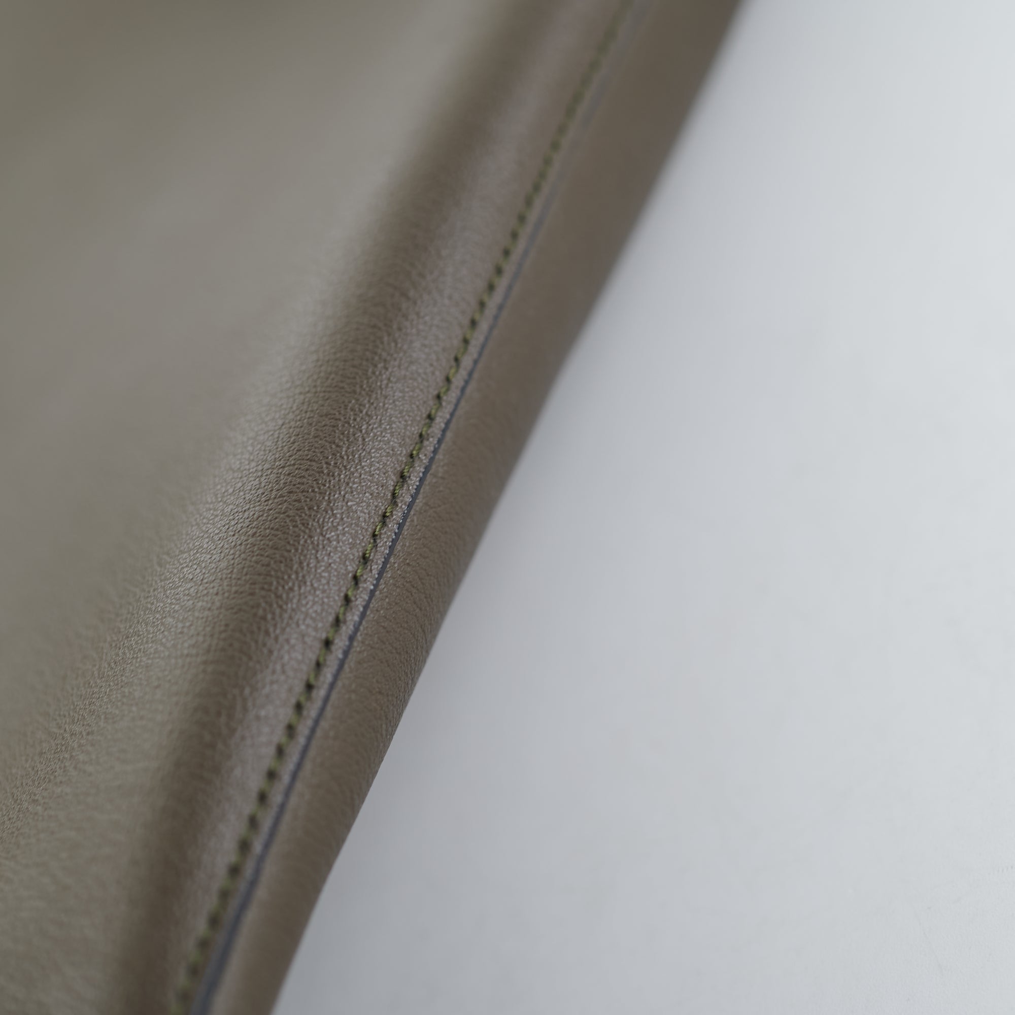 Saint Laurent Olive Green/Grey Tote