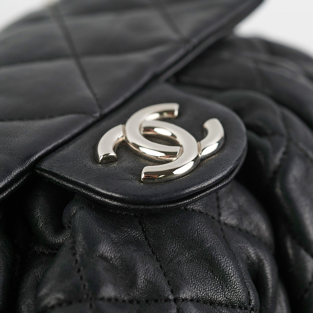 Chanel Black Matelasse Chain Shoulder Bag
