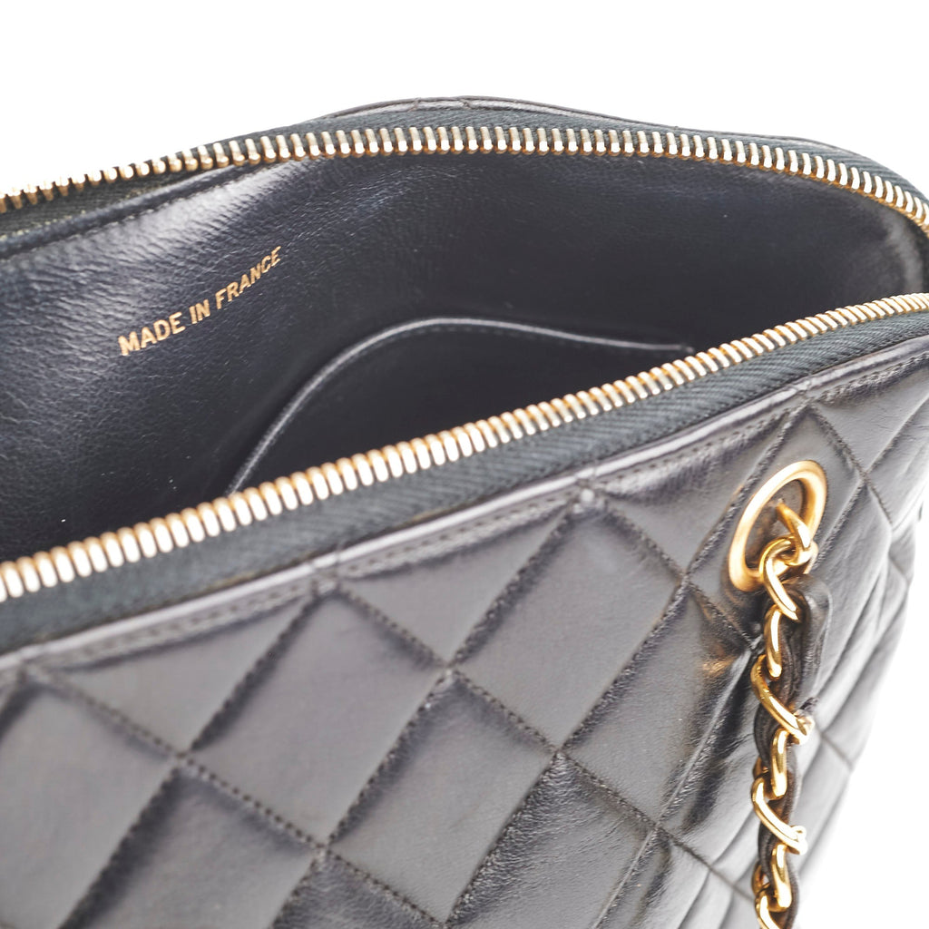Chanel Dome Black Shoulder Bag