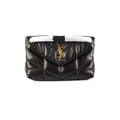 Saint Laurent Puffer Small Black Shoulder Bag