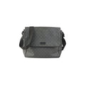 Gucci Mens Black Shoulder Monogram Bag