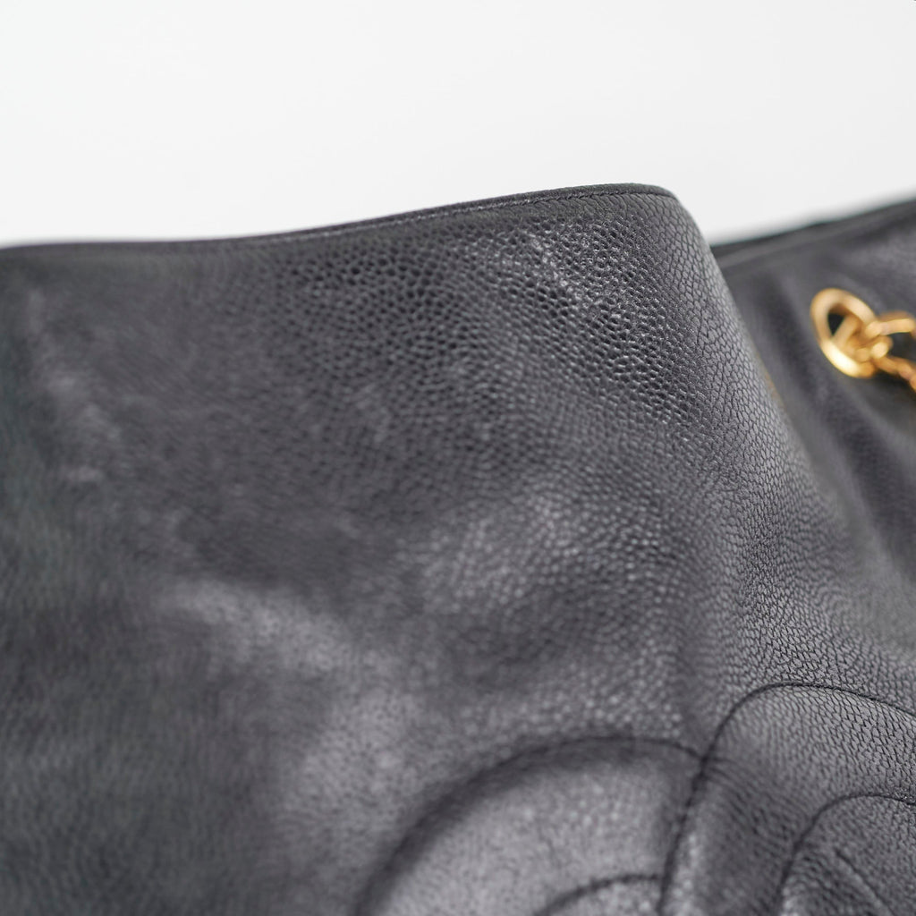 Chanel Caviar Large Tote Black